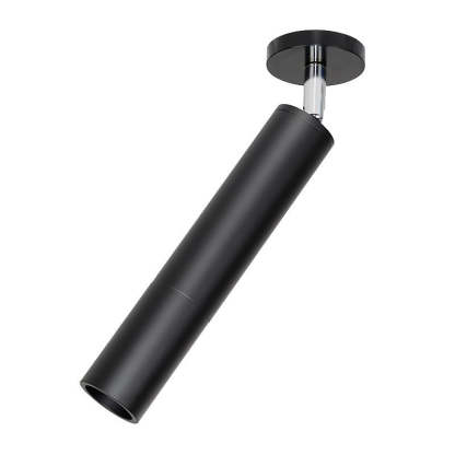 Black Freja metal tube spotlight - Modern wall lighting by Las Sola