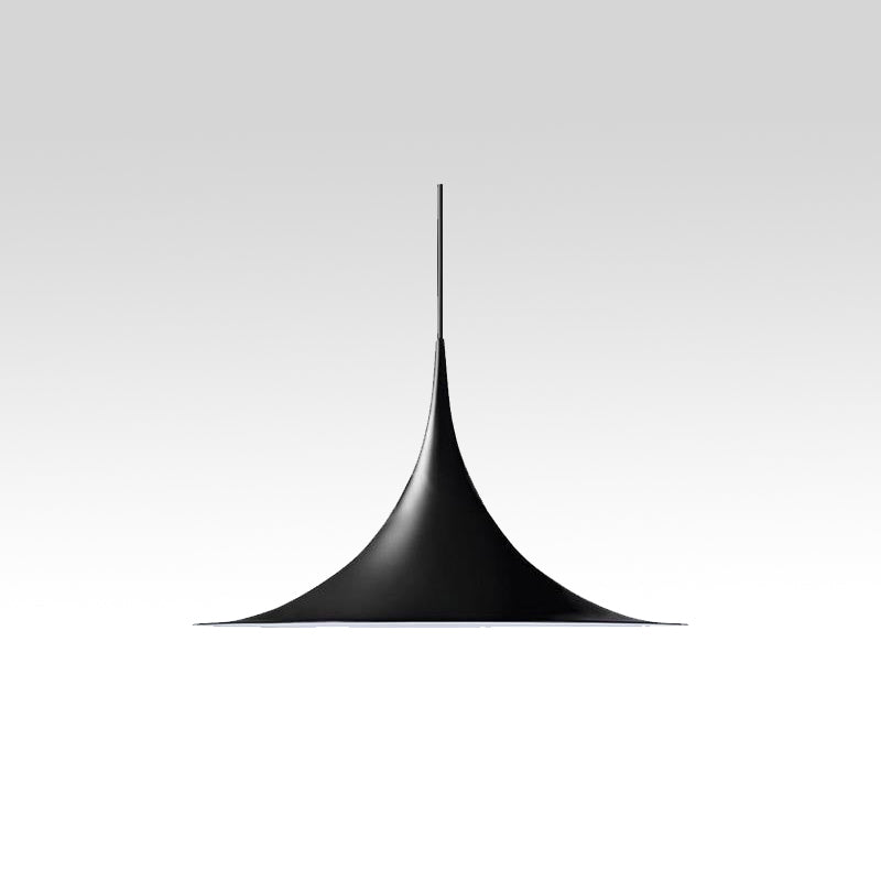 Cairns black metal pendant light - modern lighting