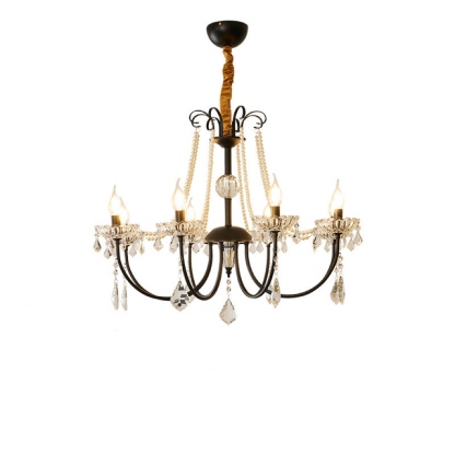 Marilyn Vintage Classical Glass Chandelier Pendant Light Living Room Bedroom