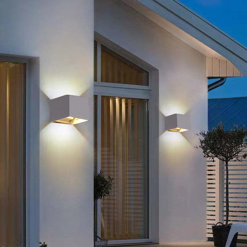 Modern Square Outdoor Wall Lamp - Orr LED Lighting