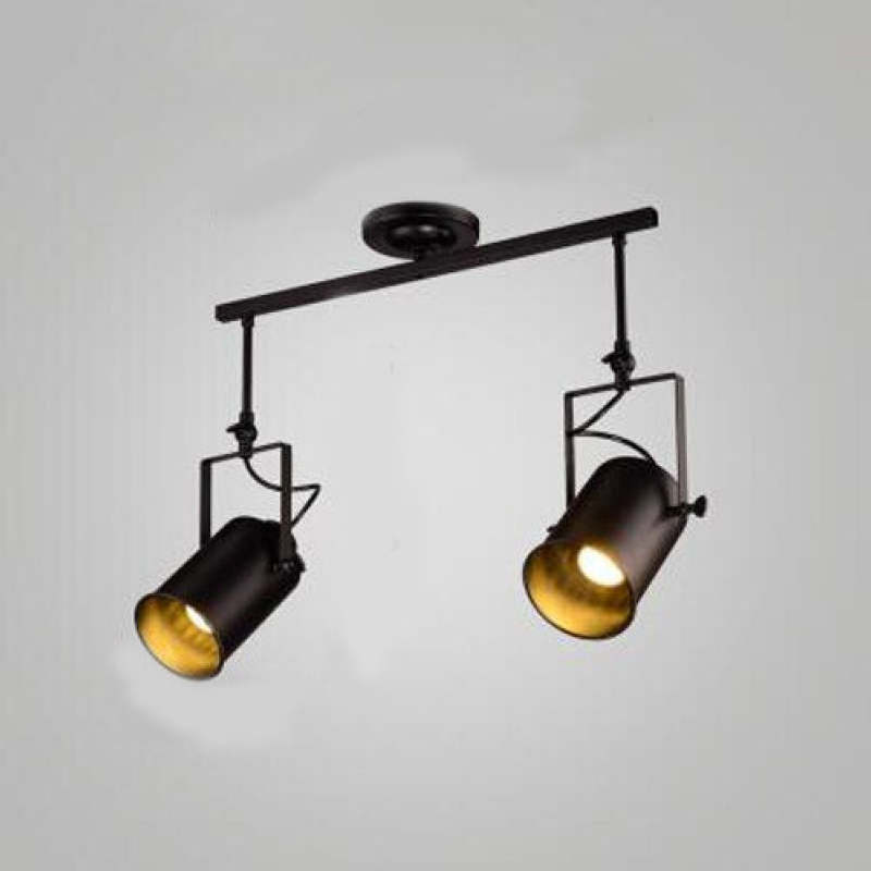Alessio Black Adjustable Ceiling Light Fixture