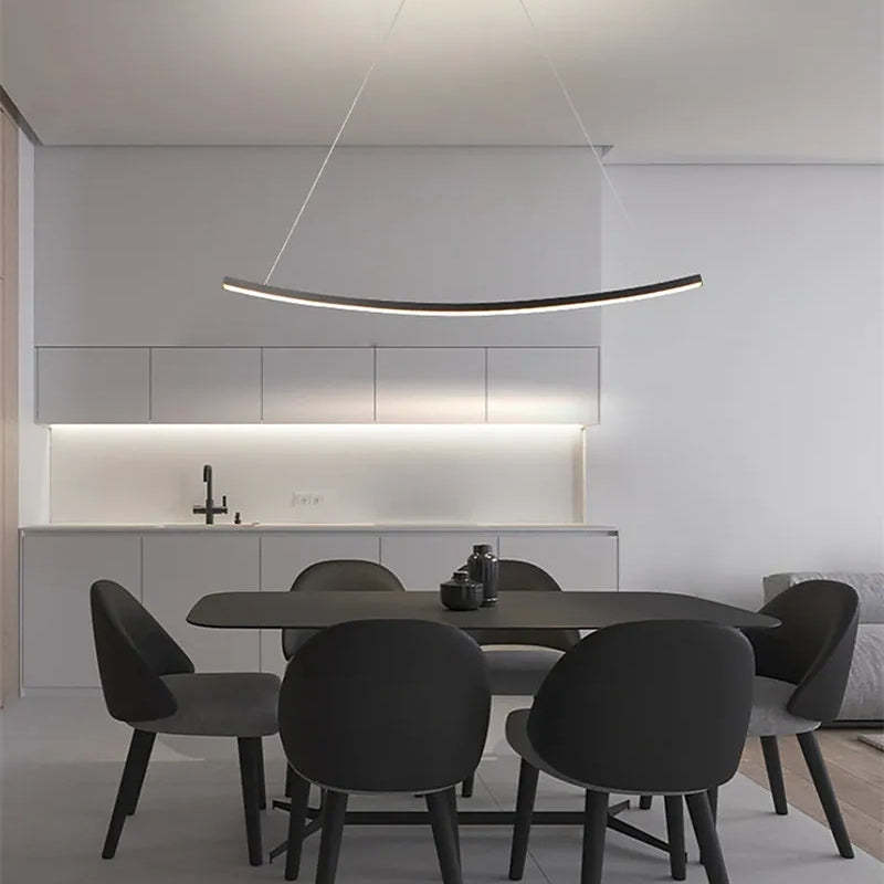 Modern dining room with Louise pendant light