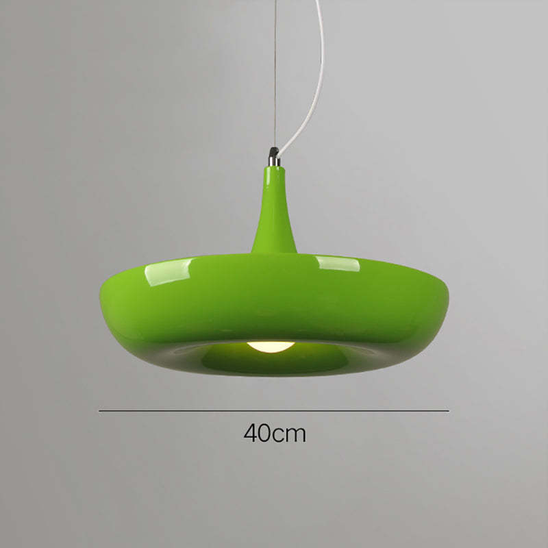 Green Nest Pendant Light, 40cm - Modern Lighting Fixture