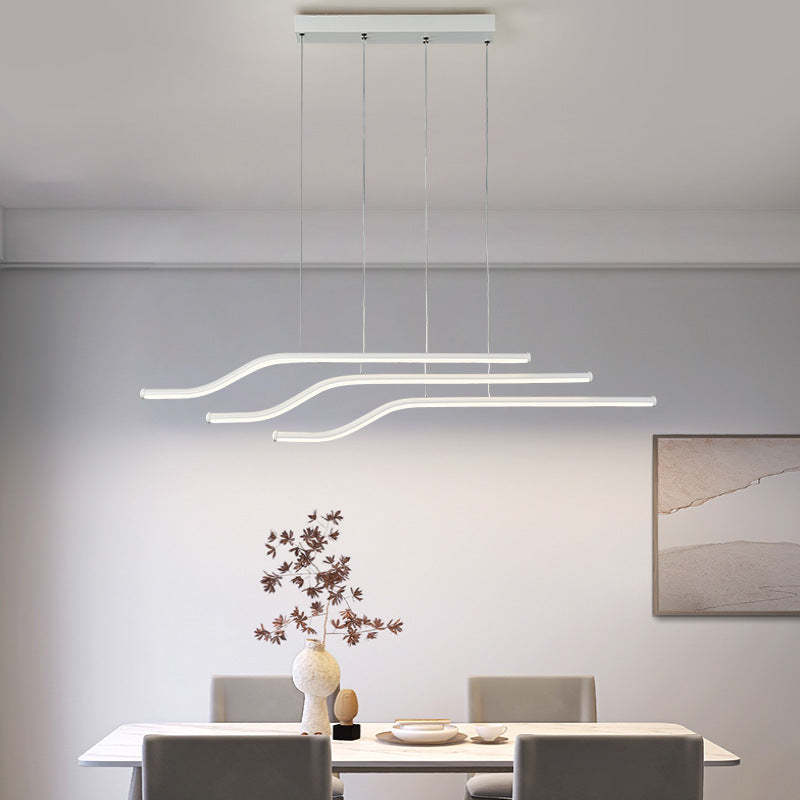 Modern dining room with Louise pendant light