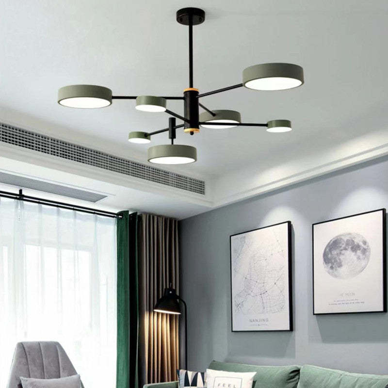 Sienna Pendant Light illuminating a modern living room