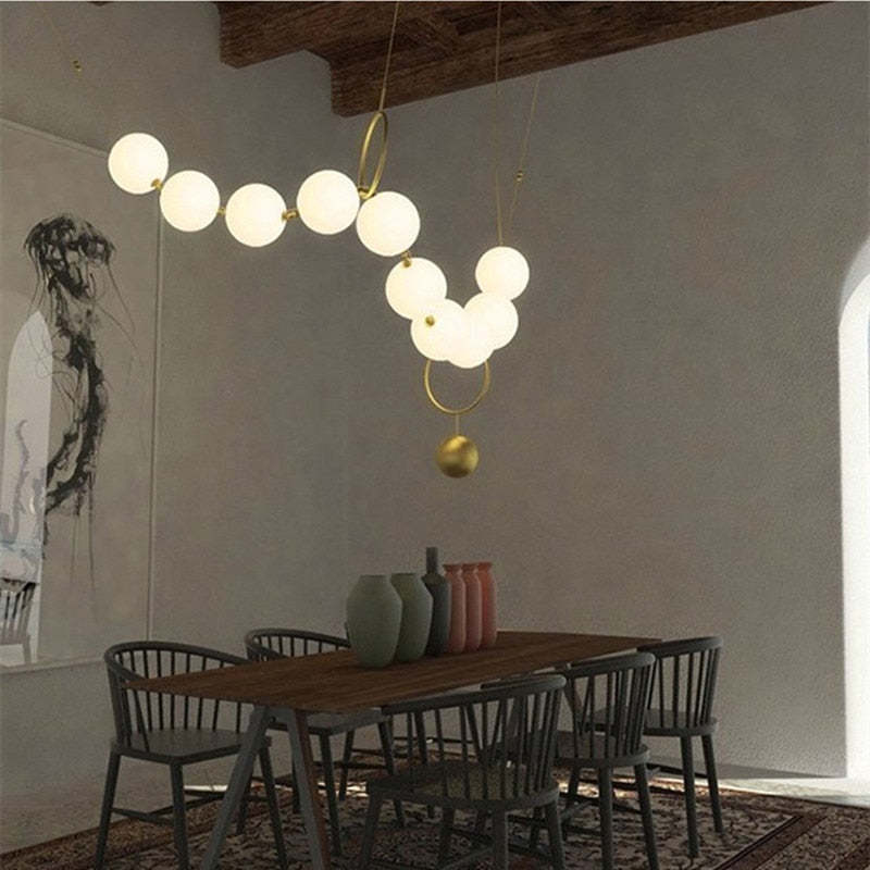 Valentina Pendant Lamp above dining room table