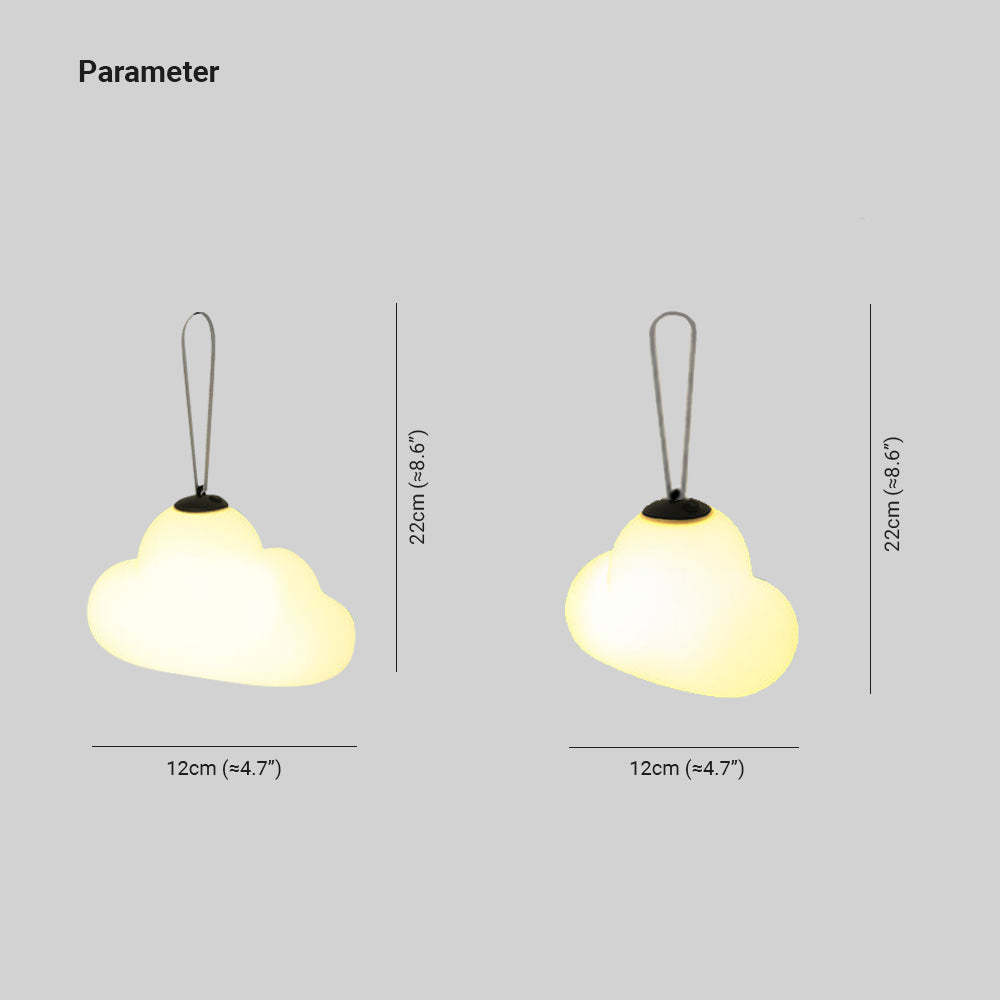 Minori cloud pendant light dimensions, outdoor lighting.