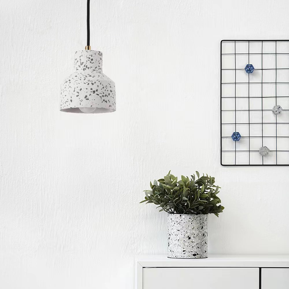 Morandi Pendant Light, modern cement design, indoor lighting fixture