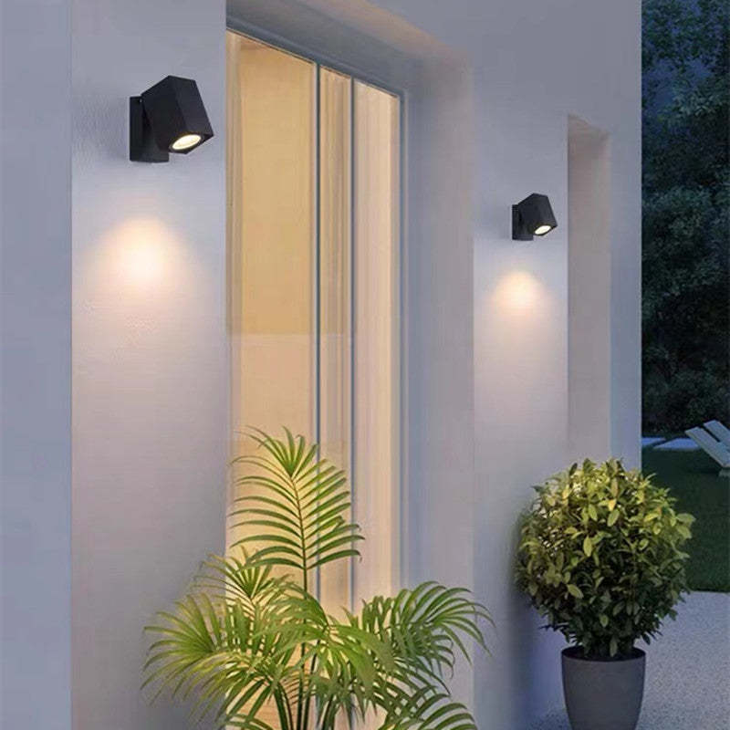 Orr Modern Outdoor Spotlight Wall Lamp, landscape lighting