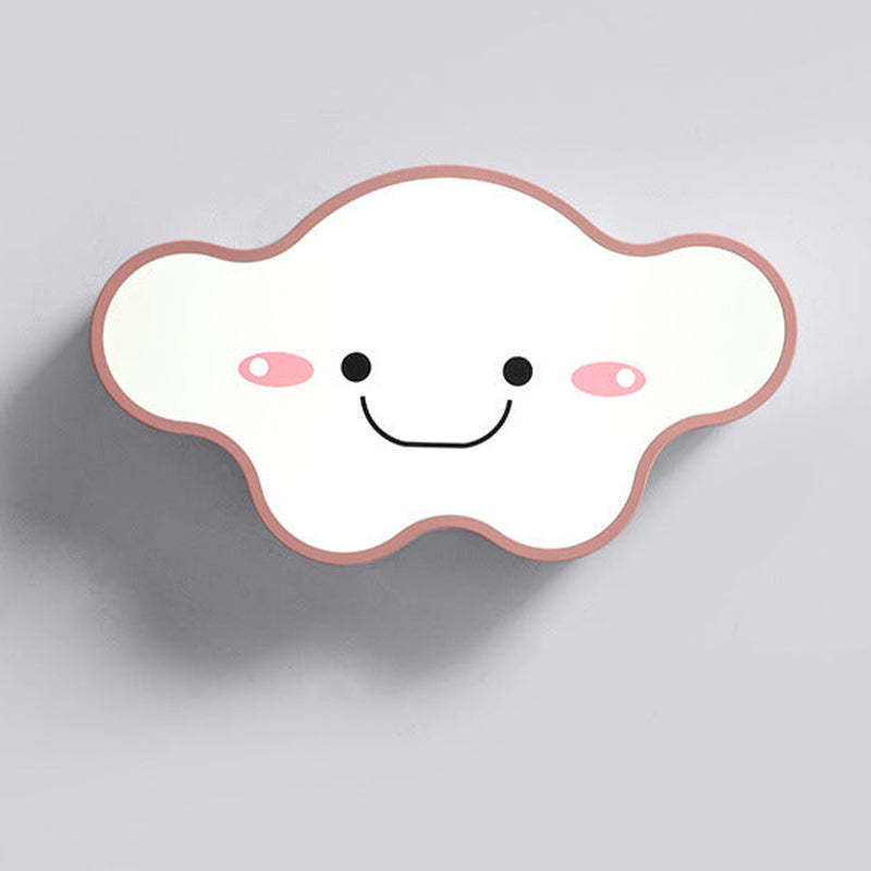 Smiling Cloud LED Ceiling Light for Kids