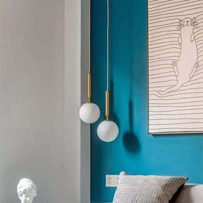 Valentina Modern Glass Ball Pendant Light