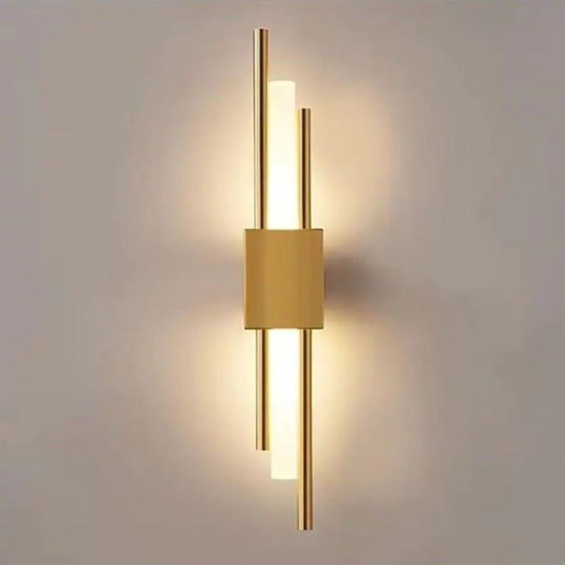 Alana Modern LED Wall Lamp - Gold Finish
