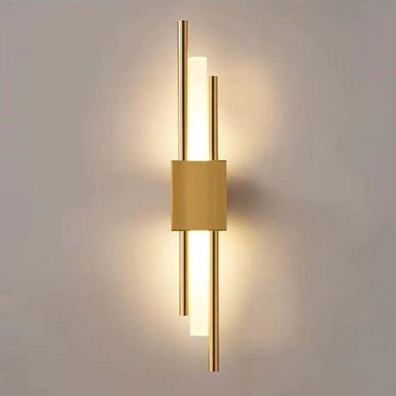 Alana Modern LED Wall Lamp - Gold Finish