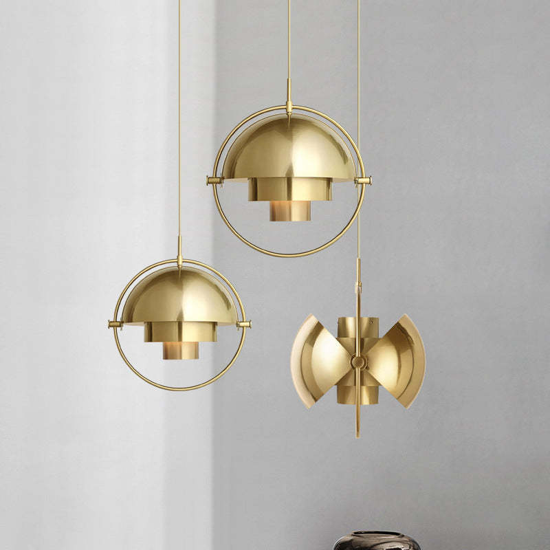 Gold pendant lights, modern lighting fixture, Lassola