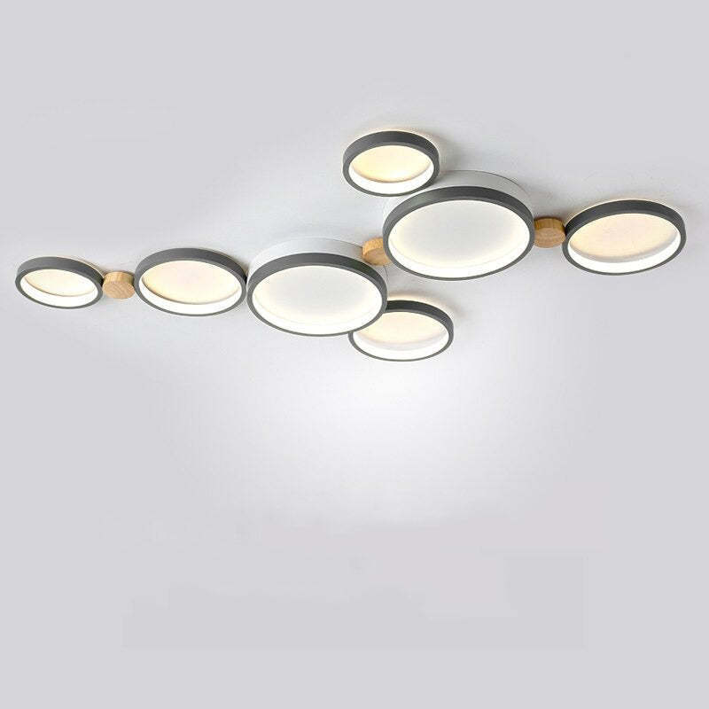 Modern Sienna Ceiling Light: Circle design