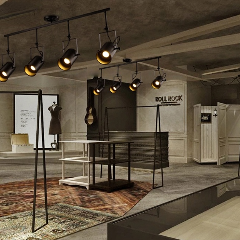 Alessio Vintage Spotlight Ceiling Light | Las Sola