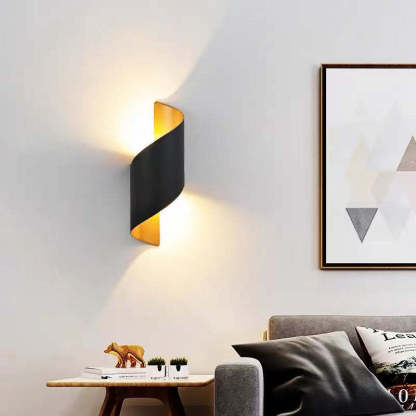 Orr metal wall lamp: contemporary lighting for living room
