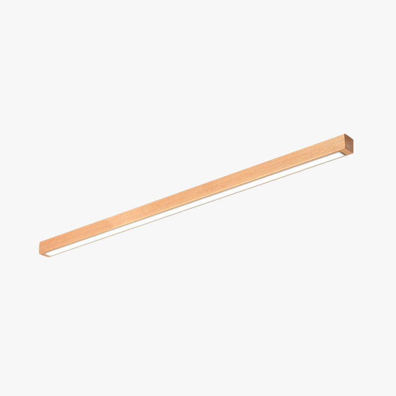 Edge Linear Wood Ceiling Light