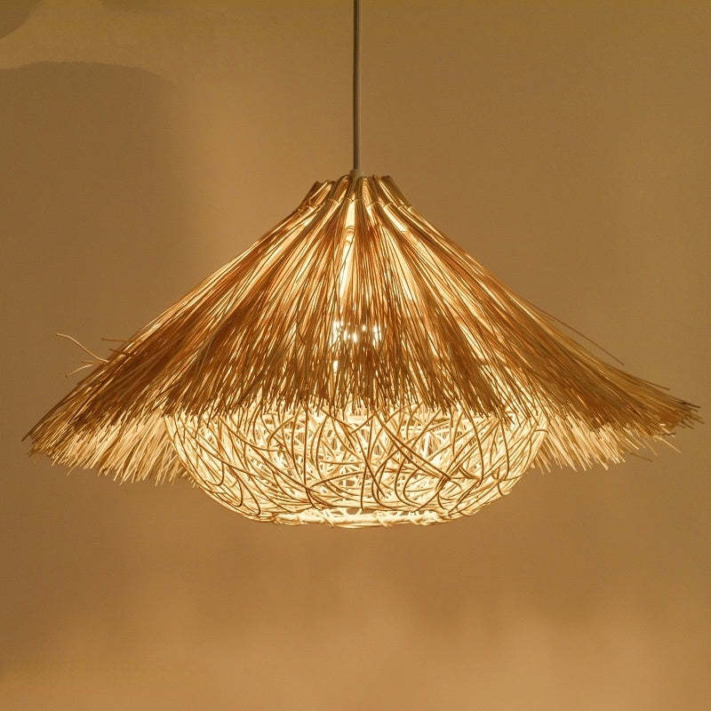 Muto Rattan Pendant Light - Eco-Friendly Home Lighting