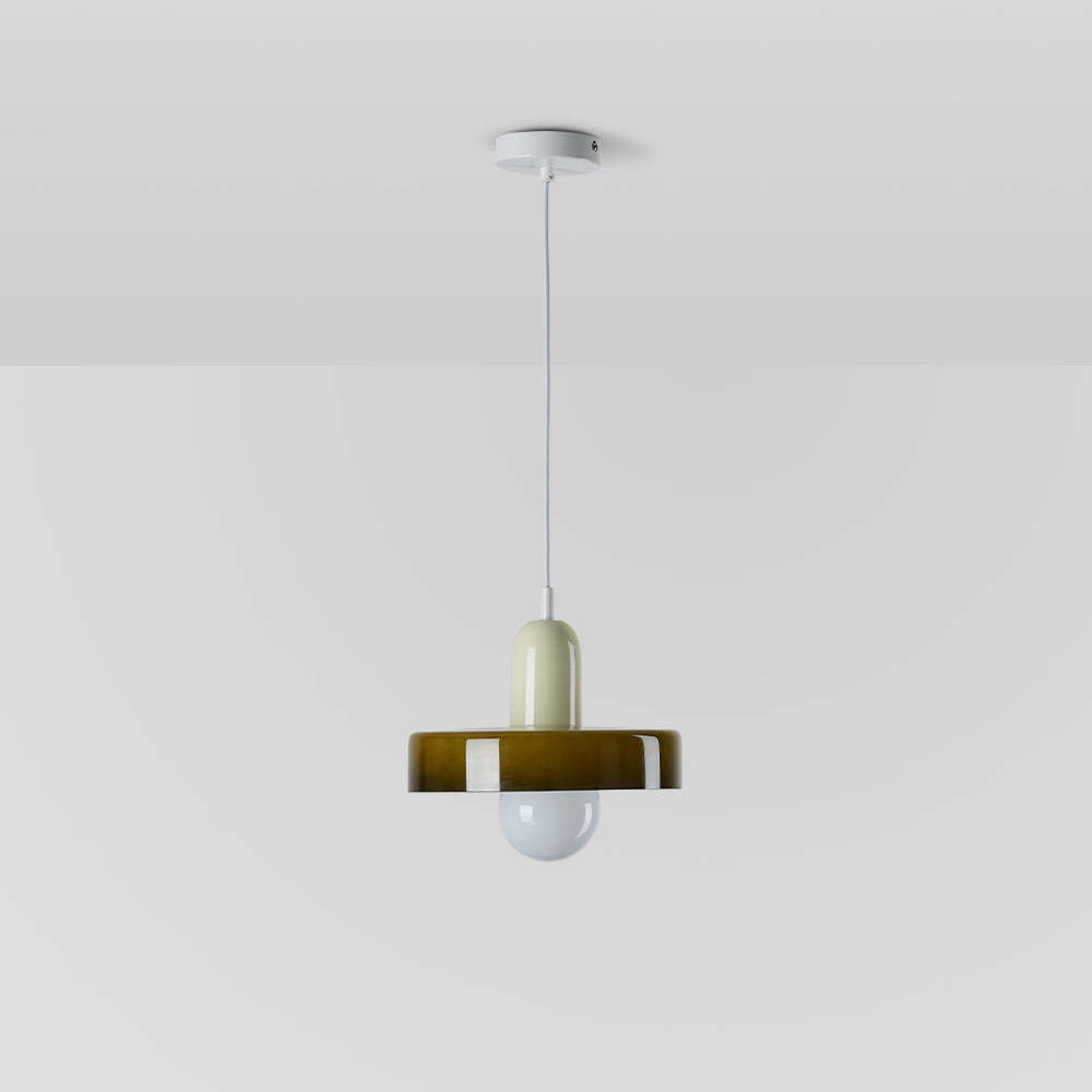 Olive Morandi Glass Pendant Light | Las Sola