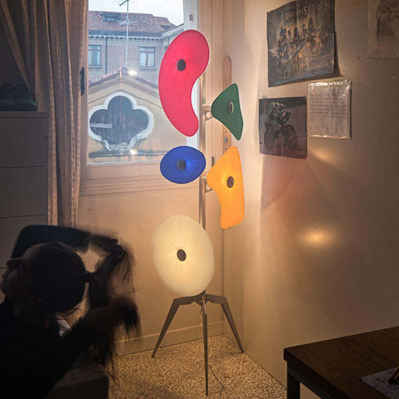 Colorful Morandi Floor Lamp - Modern Artistic Home Decor