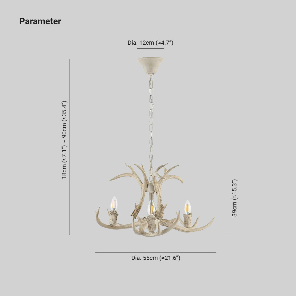Silva Retro LED Pendant Light dimensions and parameter