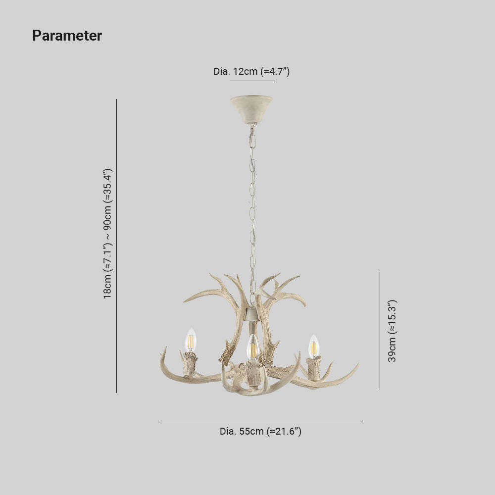 Silva Retro LED Pendant Light dimensions and parameter