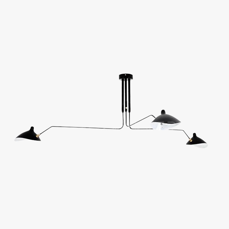 Schmitt Pendant Light - Black finish, Industry style