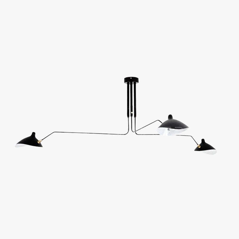 Schmitt Pendant Light - Black finish, Industry style