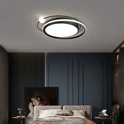 Modern Lacey ceiling light in bedroom