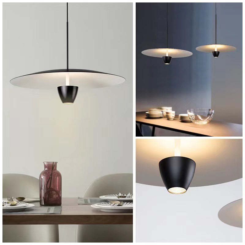 Cairns Nordic metal pendant light collage.