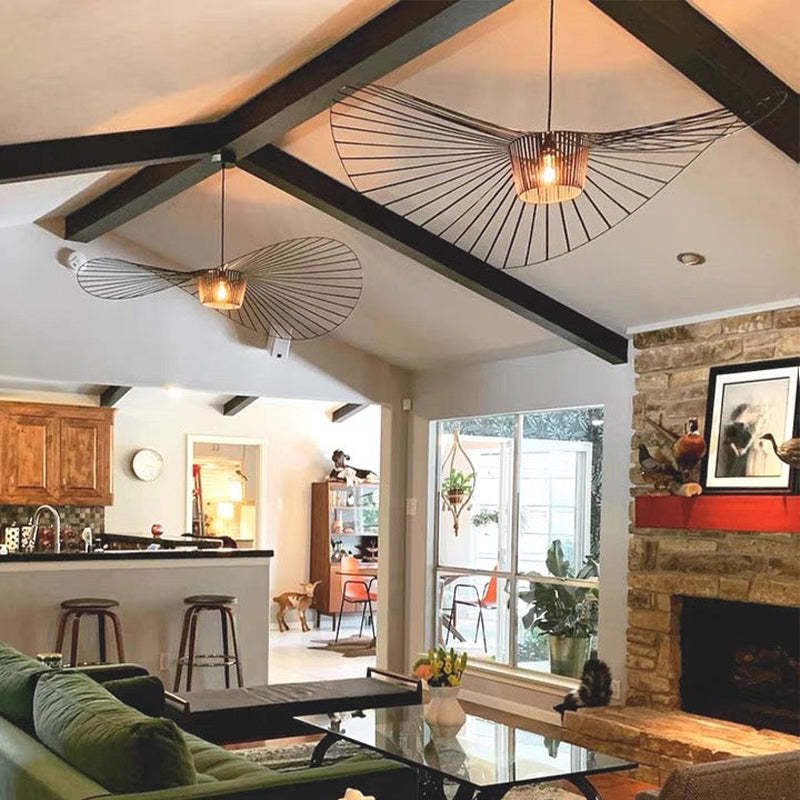 Renée Modern Flower Fabric Pendant Light
