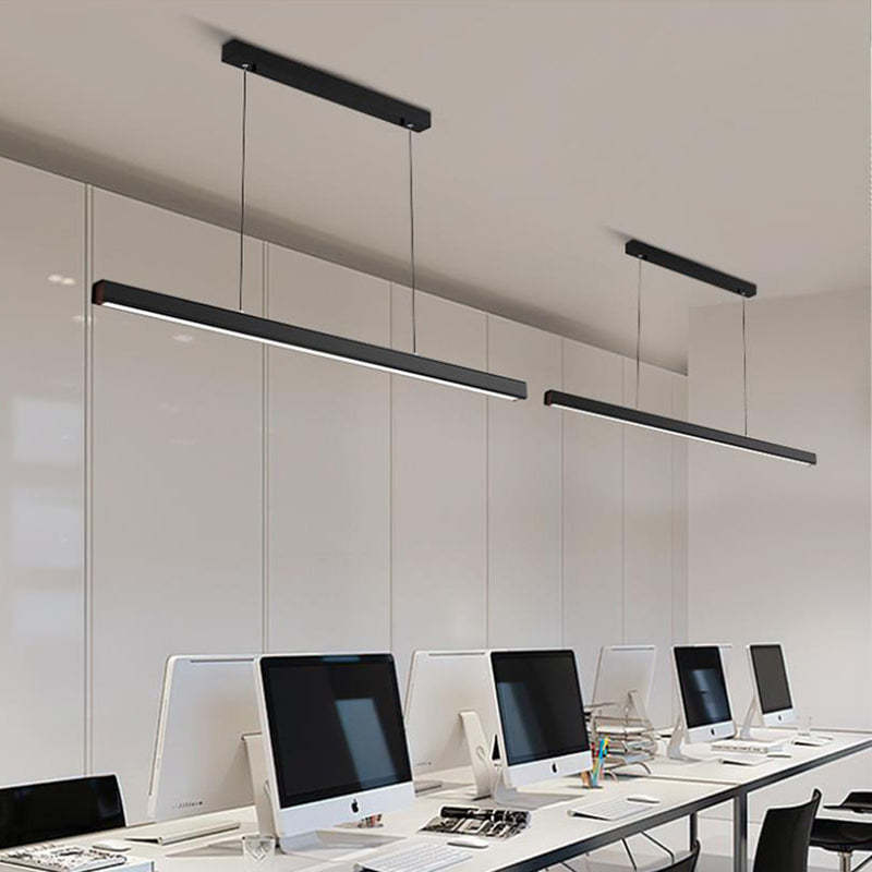 Office space featuring Edge Minimalist Pendant Lights