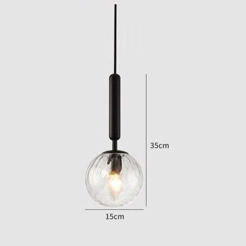 Valentina Modern Glass Ball Pendant Light