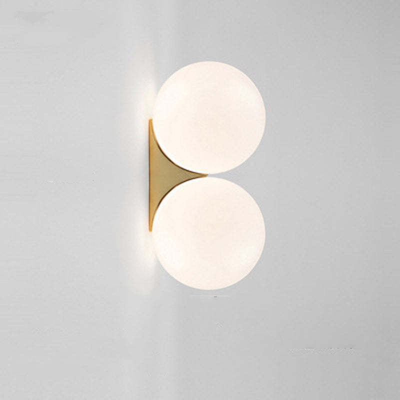 Valentina Wall Lamp - Spherical Glass Shade