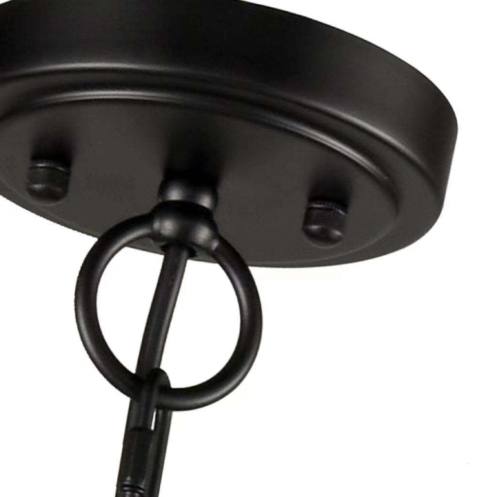 Silva Chandelier ceiling mount detail