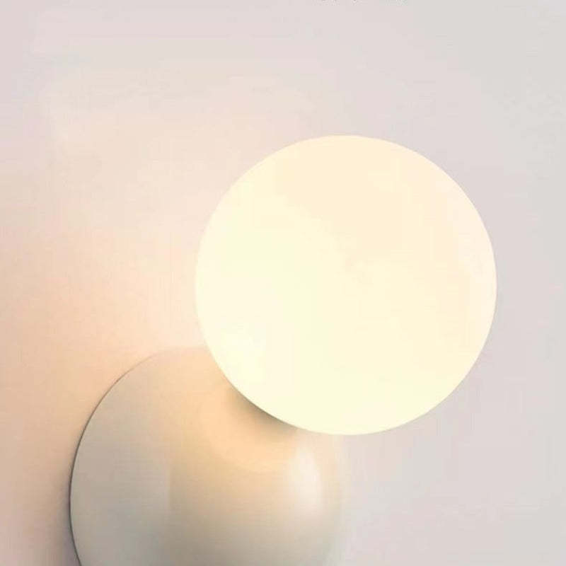 Valentina wall lamp with orb lighting