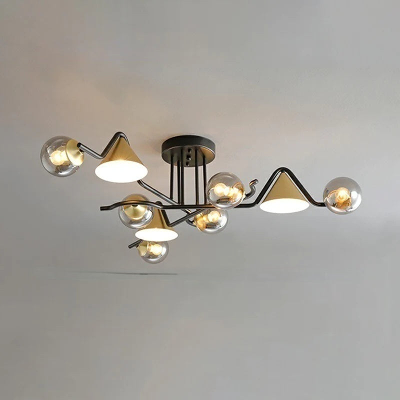 Weiss Design LED Flush Mount Ceiling Light Bedroom/Living Room