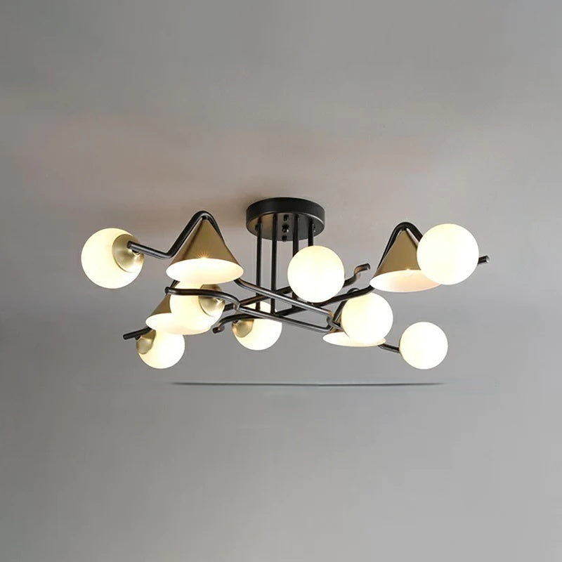 Weiss Design LED Flush Mount Ceiling Light Bedroom/Living Room