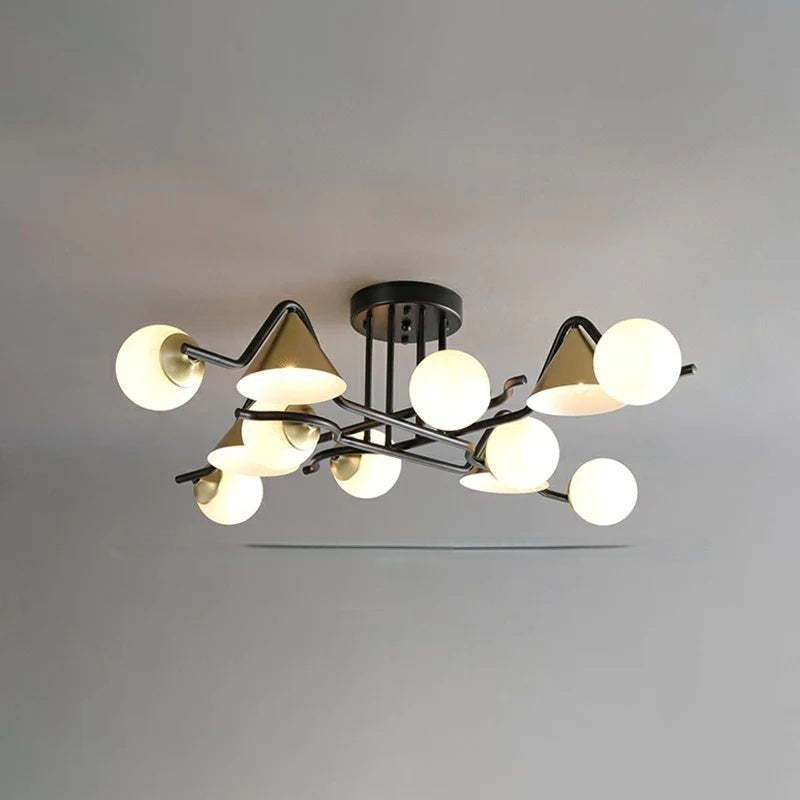 Weiss Design LED Flush Mount Ceiling Light Bedroom/Living Room