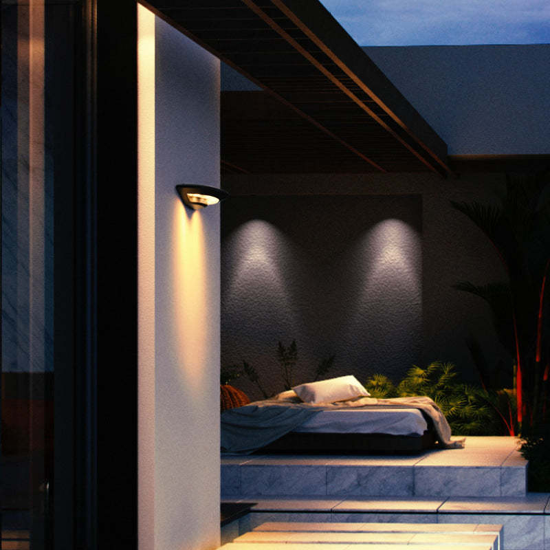 Orr LED Wall Lamp - Outdoor metal lighting.