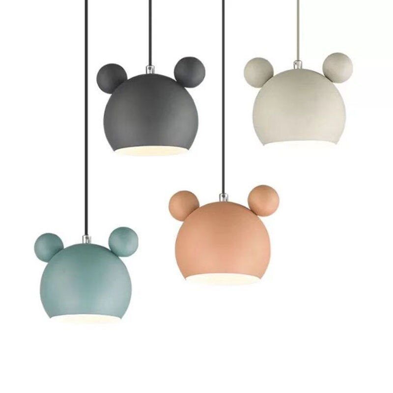 Cartoon beer pendant lights for kids room. Las Sola lighting.