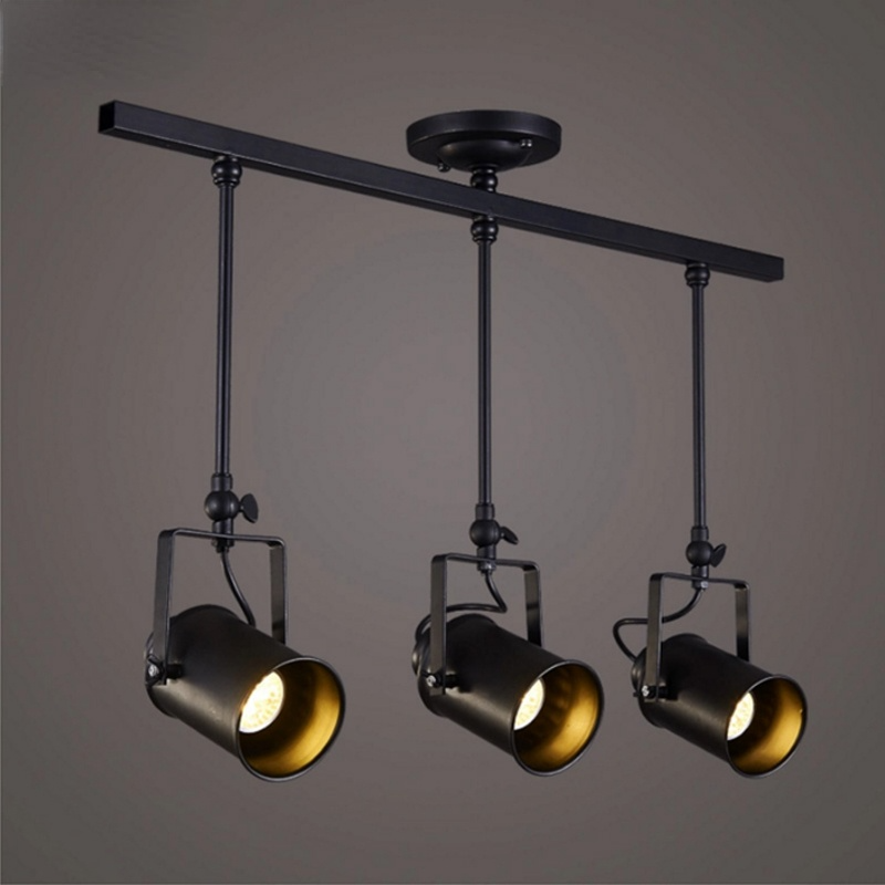 Alessio Vintage Ceiling Light - 3 Light Fixture