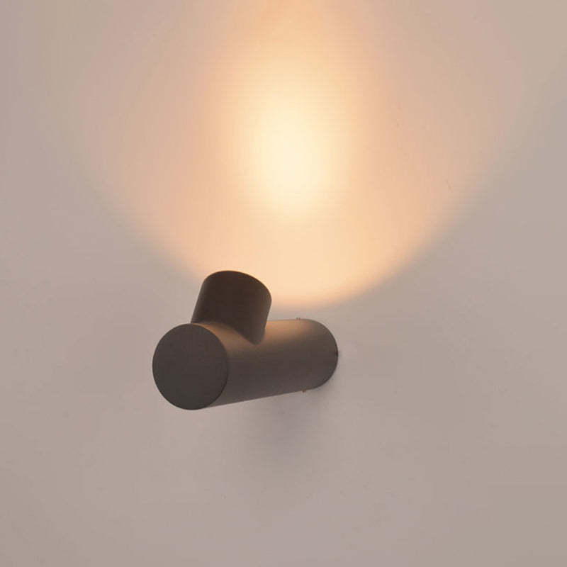 Orr Modern LED Outdoor Wall Lamp, warm light