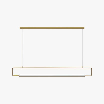 Edge Modern Minimalist rectangular Metal  Pendant Light