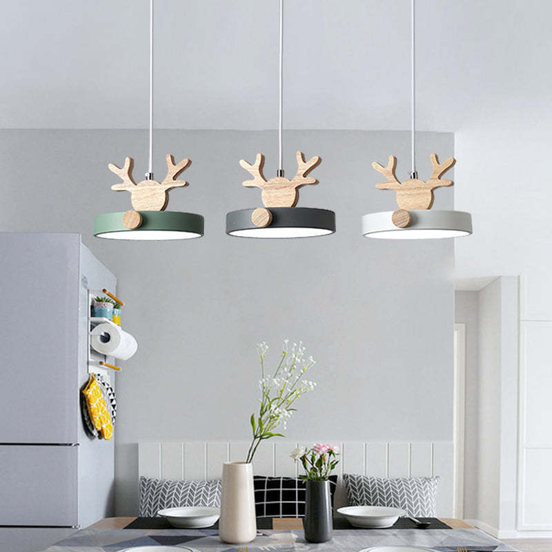 Morandi Deer Pendant Lights - Nordic Chandelier over Dining Table