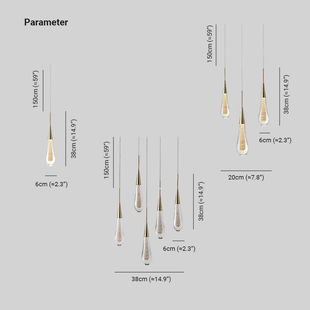 Hailie Pendant Light dimensions, specifications