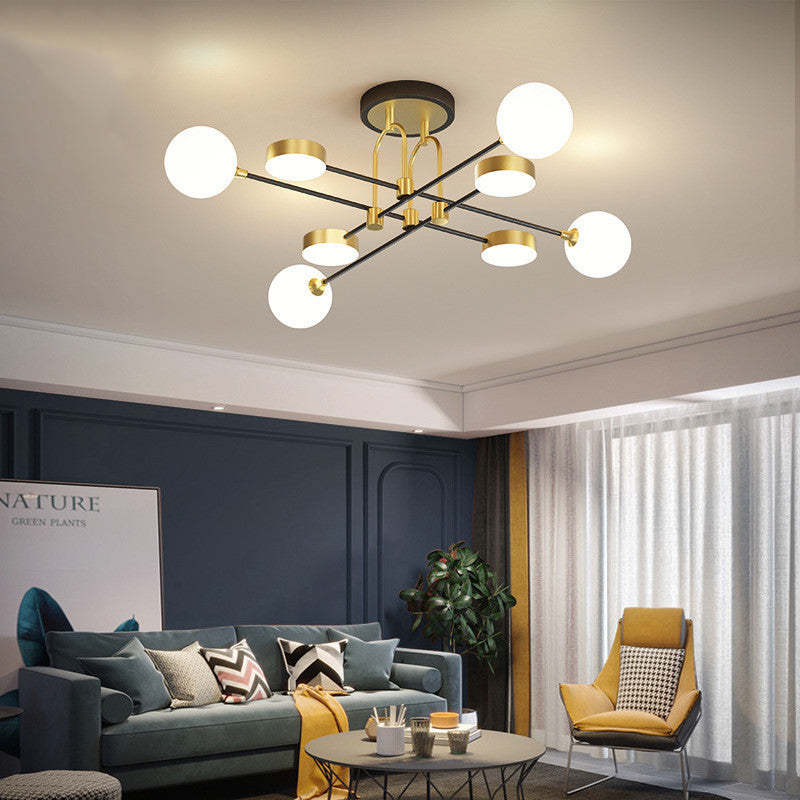 Modern ceiling light in a living room