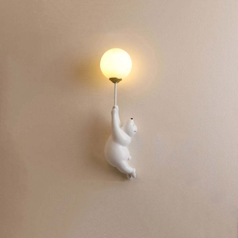 Bear Balloon Lamp, Kids Room Lighting, Las Sola