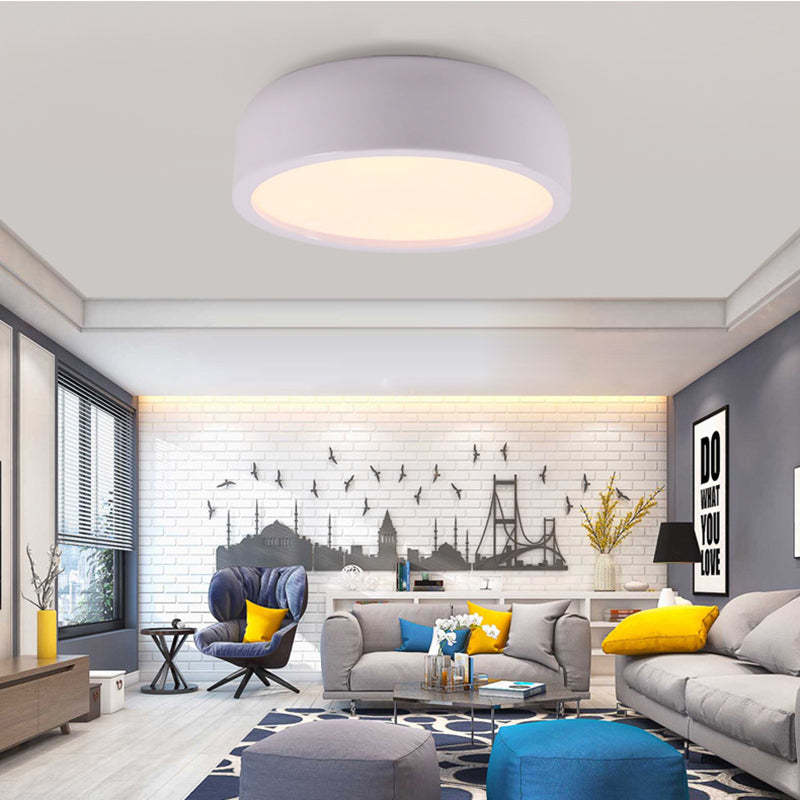 Leilani disc ceiling light in living room